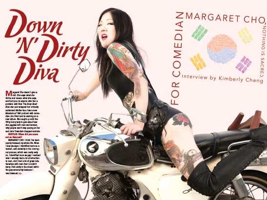 Margaret Cho, Feature layout · Hustler Magazine