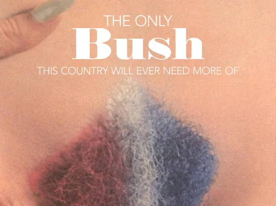 Bush Parody, Hustler Magazine