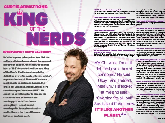 King of the Nerds, Hustler Magazine