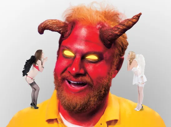 Your Pretty Face Is Going to Hell Photos & Layout, Hustler Magazine