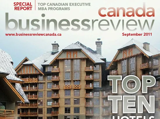 Cover Layout, Business Review Canada