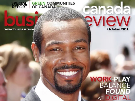 Cover Layout, Business Review Canada