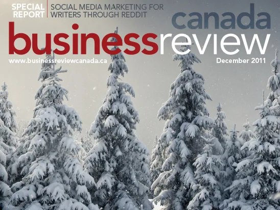 Cover Layout, Business Review Canada