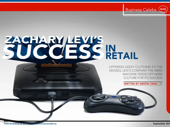Zachary Levi, Business Review Canada