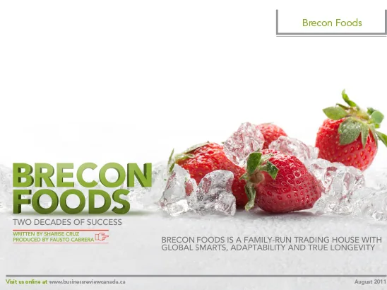 Brecon Foods Layout, Business Review Canada