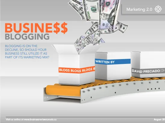 Business Blogging Layout, Business Review Canada
