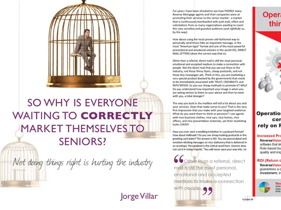 Senior Market Layout, The Reverse Review