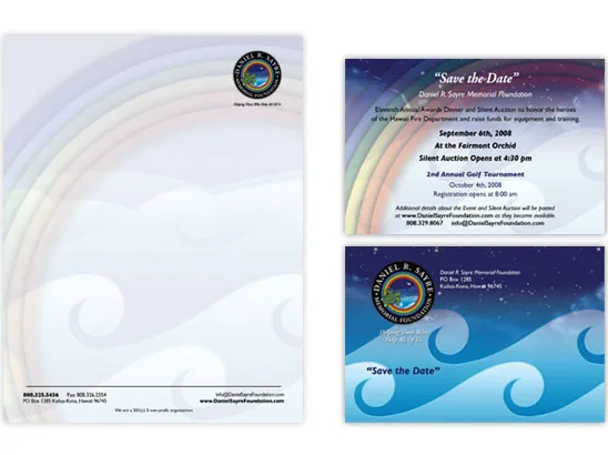Event Branding, Daniel Sayre Foundation
