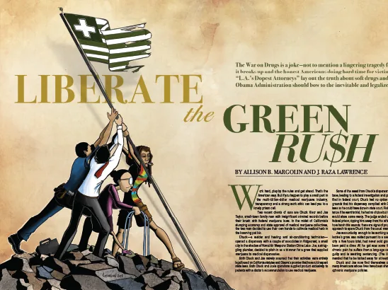 Green Rush, Hustler Magazine