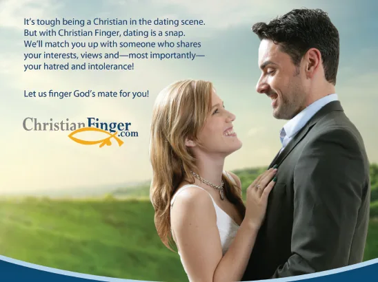 Christian Finger Parody, Hustler Magazine