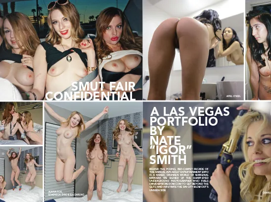 Avn Smut Fair Layout, Hustler Magazine
