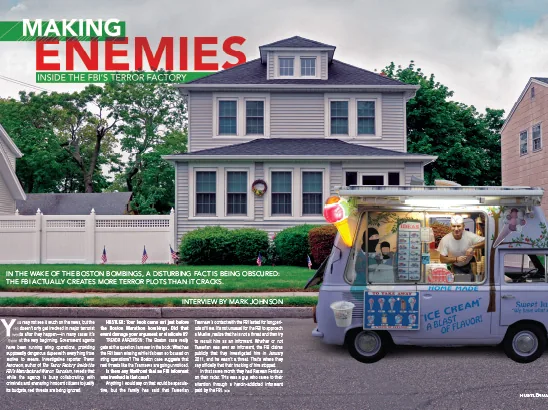 Fbi Terror Factory Layout, Hustler Magazine