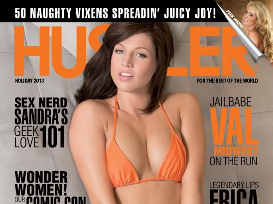 Val Midwest Cover, Hustler Magazine