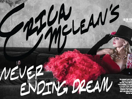 Erica Mclean Layout, Hustler Magazine