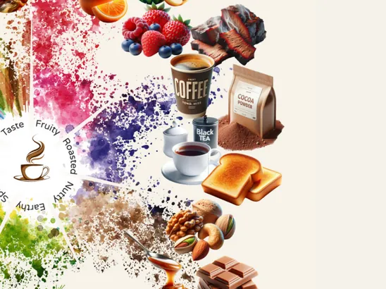 FlavourIQ, logo and AI taste-matching UX